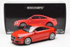 Audi TT 8J Rot Metallic Minichamps 1:18 100015021 Metall — Bild 8 von 8