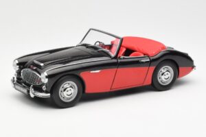 Austin-Healey 3000 Mk I Spider Schwarz Rot Kyosho 1:18