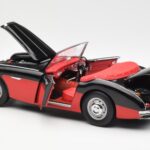 Austin-Healey 3000 Mk I Spider Schwarz Rot Kyosho 1:18 - image 5 of 8