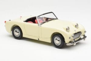Austin-Healey Sprite Mk I Open Old English Weiß Kyosho 1:18 08953EW Metall — Bild 6 von 8