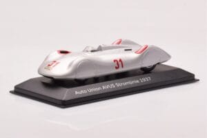 Auto Union Stromlinie #31 AVUS 1937 Silber Minichamps 1:43 5030900503 Metall — Bild 2 von 4