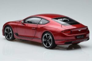 Bentley Continental GT Candy Rot Norev 1:18 182788 Metall — Bild 6 von 7