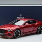 Bentley Continental GT Candy Rot Norev 1:18 182788 Metall - image 7 of 7