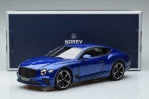 Bentley Continental GT Sequin Blau Norev 1:18 182787 Metall — Bild 7 von 7