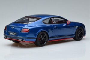 Bentley Continental GT Speed Black Edition Blau GT Spirit 1:18 KJ006 Resin — Bild 2 von 6