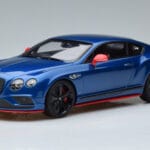 Bentley Continental GT Speed Black Edition Blau GT Spirit 1:18 KJ006 Resin
