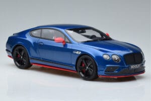 Bentley Continental GT Speed Black Edition Blau GT Spirit 1:18 KJ006 Resin — Bild 4 von 6
