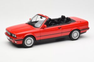 BMW 318i E30 Cabriolet Rot Norev 1:18