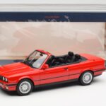 BMW 318i E30 Cabriolet Rot Norev 1:18 - image 6 of 6