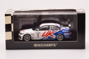 BMW 320si E90 BMW Team UK #1 A. Priaulx WTCC Porto Winner 2007 Minichamps 1:43 400072601 Metall — Bild 4 von 4