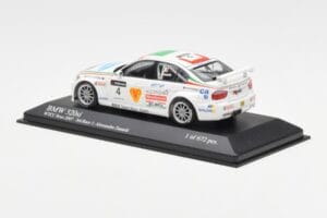 BMW 320si E90 BMW Team Italy Spain #4 A. Zanardi WTCC Brno 3rd Race 2007 Minichamps 1:43 400072604 Metall — Bild 3 von 4