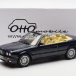 BMW 325i E30 Cabriolet Blau Otto 1:18 - image 6 of 6