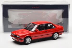 BMW 325i E30 Rot Norev 1:18 183202 Metall — Bild 6 von 6