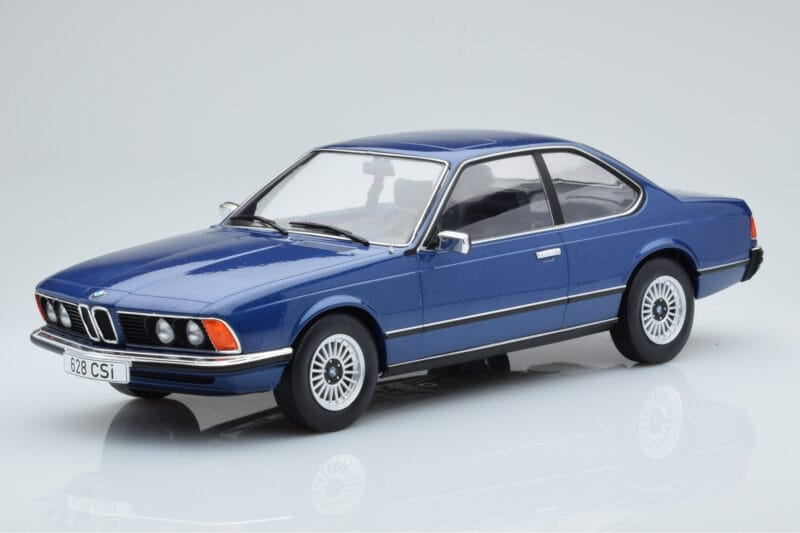 BMW 628 CSi E24 Blau MCG 1:18