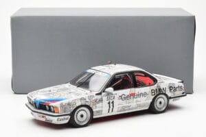 BMW 635 CSi E24 #11 D. Quester / M. Tassin / M. Heger 24 Hours of Spa 1986 AUTOart 1:18 80430145826 Metall — Bild 8 von 8