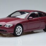 BMW 645Ci E63 Dunkelrot Kyosho 1:18 08701CR Metall