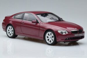 BMW 645Ci E63 Dunkelrot Kyosho 1:18 08701CR Metall — Bild 5 von 7