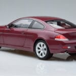 BMW 645Ci E63 Dunkelrot Kyosho 1:18 08701CR Metall - image 6 of 7