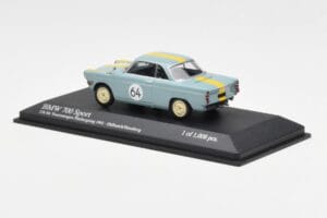 BMW 700 Sport #64 Hulbusch / Stausberg 12 Hours of Nurburgring 1961 Minichamps 1:43 400612364 Metall — Bild 3 von 4