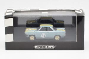 BMW 700 Sport #64 Hulbusch / Stausberg 12 Hours of Nurburgring 1961 Minichamps 1:43 400612364 Metall — Bild 4 von 4