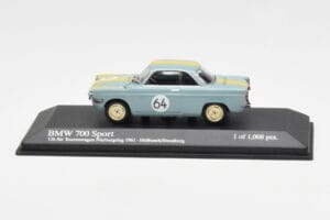 BMW 700 Sport #64 Hulbusch / Stausberg 12 Hours of Nurburgring 1961 Minichamps 1:43
