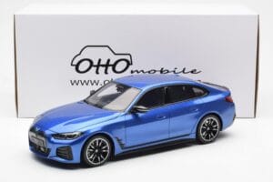 BMW i4 M50 G26 Blau Otto 1:18 OT453 Resin — Bild 6 von 6