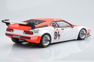 BMW M1 Equipe Dominique Lacaud #84 H. Stuck / Burger / D. Lacaud 24 Hours of Le Mans 1980 Minichamps 1:18 155802984 Metall — Bild 2 von 6