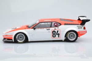 BMW M1 Equipe Dominique Lacaud #84 H. Stuck / Burger / D. Lacaud 24 Hours of Le Mans 1980 Minichamps 1:18 155802984 Metall — Bild 3 von 6