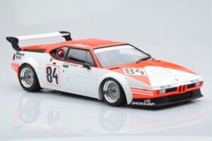 BMW M1 Equipe Dominique Lacaud #84 H. Stuck / Burger / D. Lacaud 24 Hours of Le Mans 1980 Minichamps 1:18 155802984 Metall — Bild 4 von 6