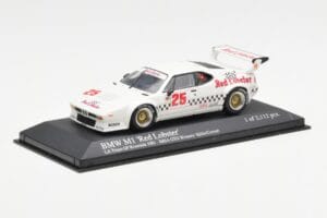 BMW M1 IMSA #25 Red Lobster Cowart / Miller LA Times Grand Prix Winner 1981 Minichamps 1:43 430812525 Metall — Bild 2 von 4