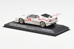 BMW M1 IMSA #25 Red Lobster Cowart / Miller LA Times Grand Prix Winner 1981 Minichamps 1:43 430812525 Metall — Bild 3 von 4