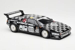 BMW M1 #111 Team MK Motorsport J-L. Witmeur / Krankenberg / Libert 24 Hours of Le Mans 1986 Minichamps 1:18 180862911 Metall — Bild 6 von 8