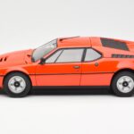 BMW M1 Orange Metallic Norev 1:18 - image 4 of 8