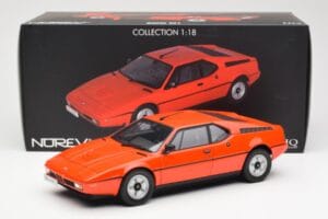 BMW M1 Orange Metallic Norev 1:18 183222 Metall — Bild 8 von 8