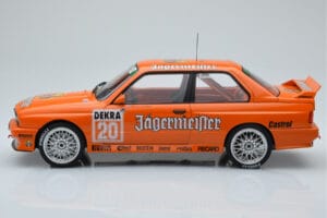 BMW M3 E30 Jagermeister #20 W. Gardner DTM Nurburgring 1992 IXO 1:18 18RMC082B Metall — Bild 3 von 6