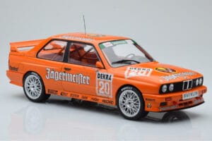 BMW M3 E30 Jagermeister #20 W. Gardner DTM Nurburgring 1992 IXO 1:18 18RMC082B Metall — Bild 4 von 6
