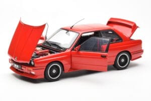 BMW M3 E30 Sport Evolution Cecotto Edition Rot AUTOart 1:18 70566 Metall — Bild 2 von 8