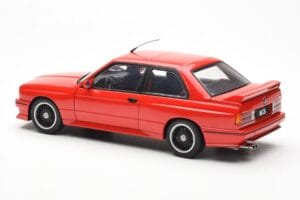 BMW M3 E30 Sport Evolution Cecotto Edition Rot AUTOart 1:18 70566 Metall — Bild 7 von 8