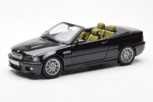 BMW M3 E46 Cabriolet Schwarz Kyosho 1:18