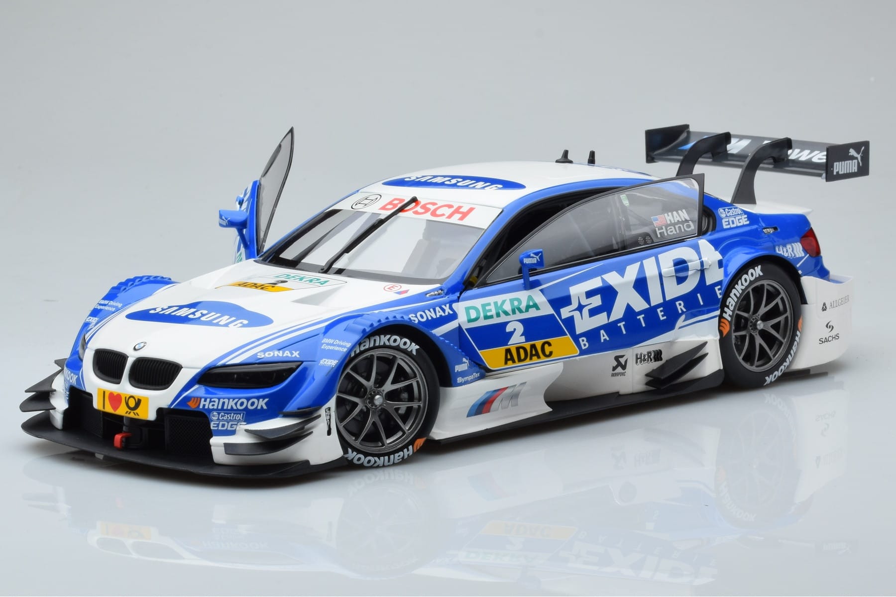 BMW M3 #2 BMW Team RMG A.J. Hand DTM 2012 Minichamps 1:18 100122202 Metall — Bild 2 von 8
