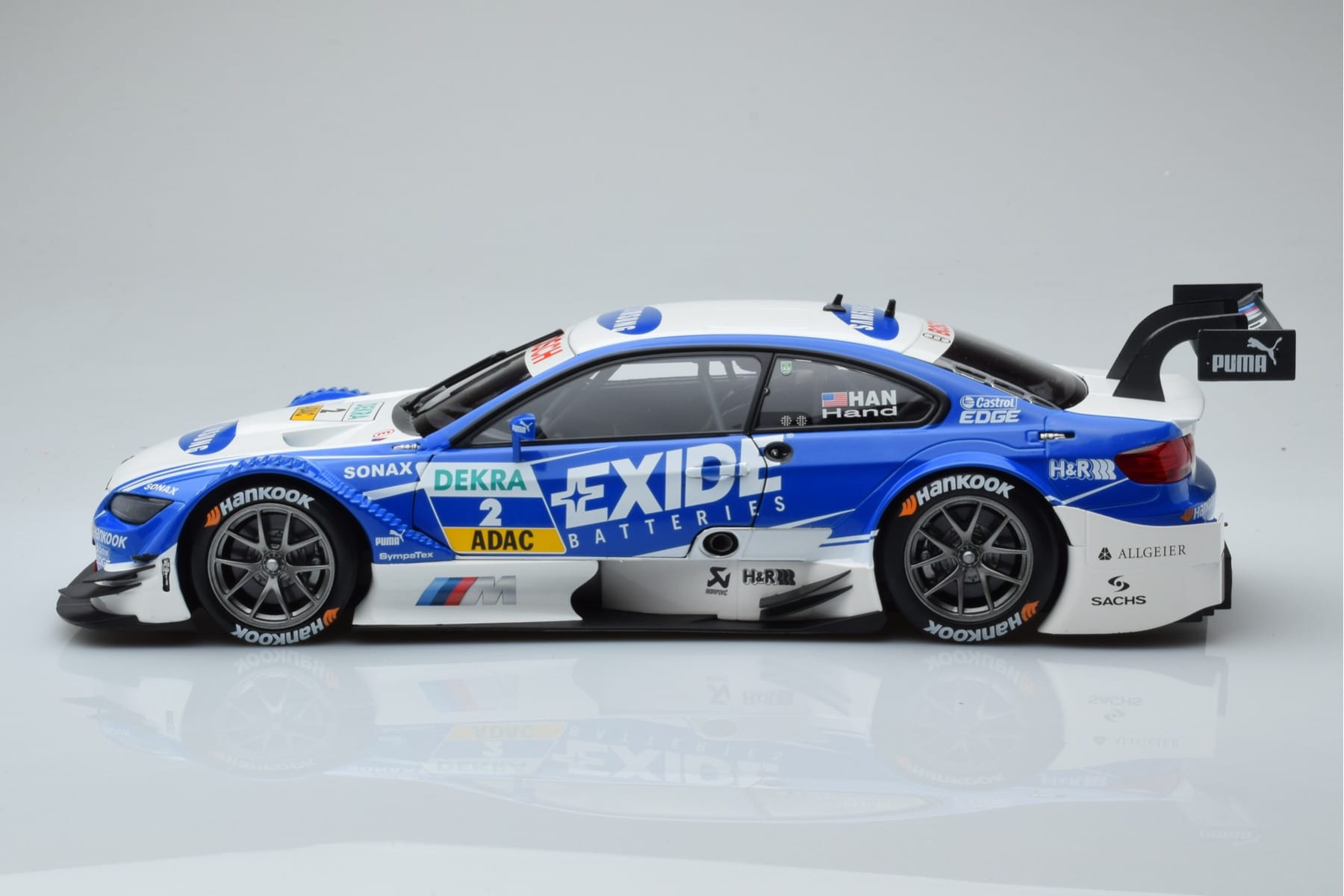 BMW M3 #2 BMW Team RMG A.J. Hand DTM 2012 Minichamps 1:18 100122202 Metall — Bild 4 von 8