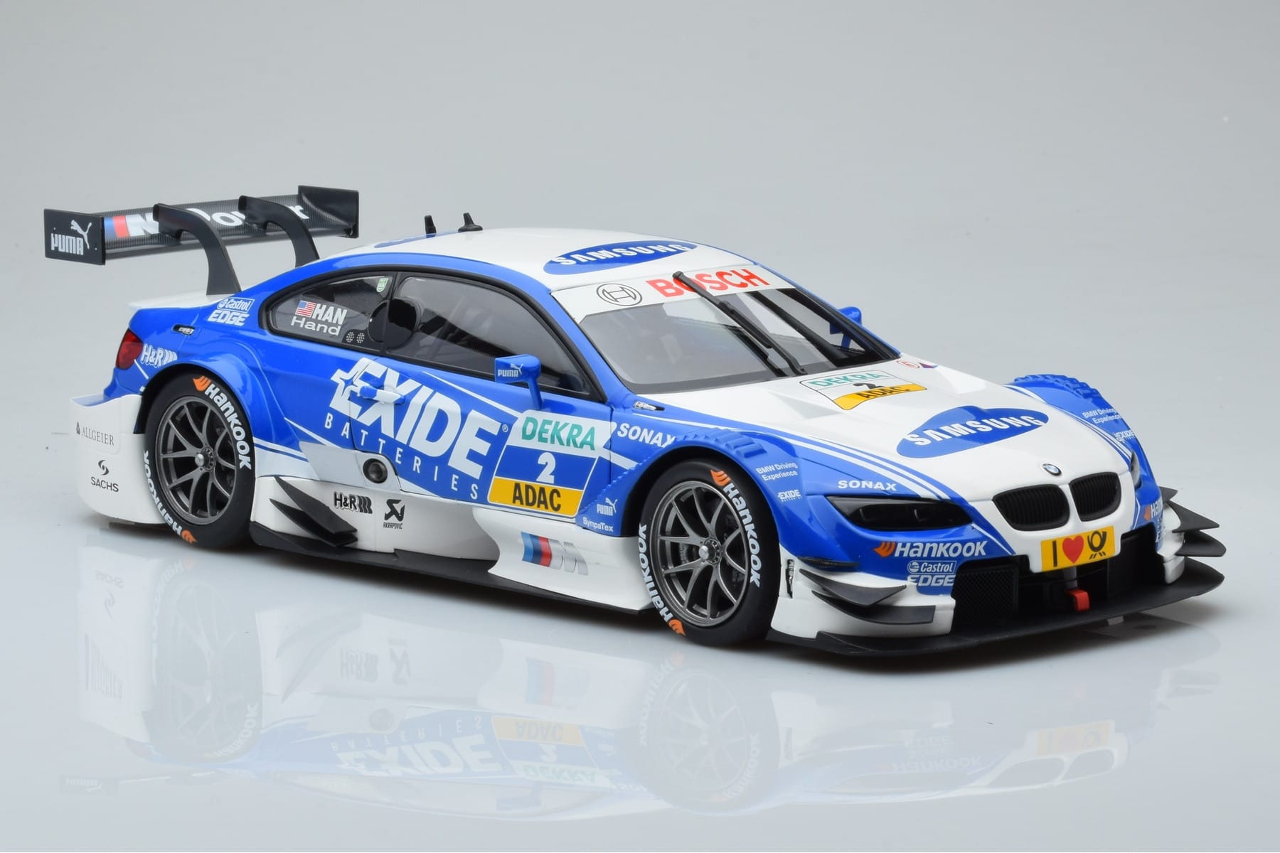 BMW M3 #2 BMW Team RMG A.J. Hand DTM 2012 Minichamps 1:18 100122202 Metall — Bild 5 von 8