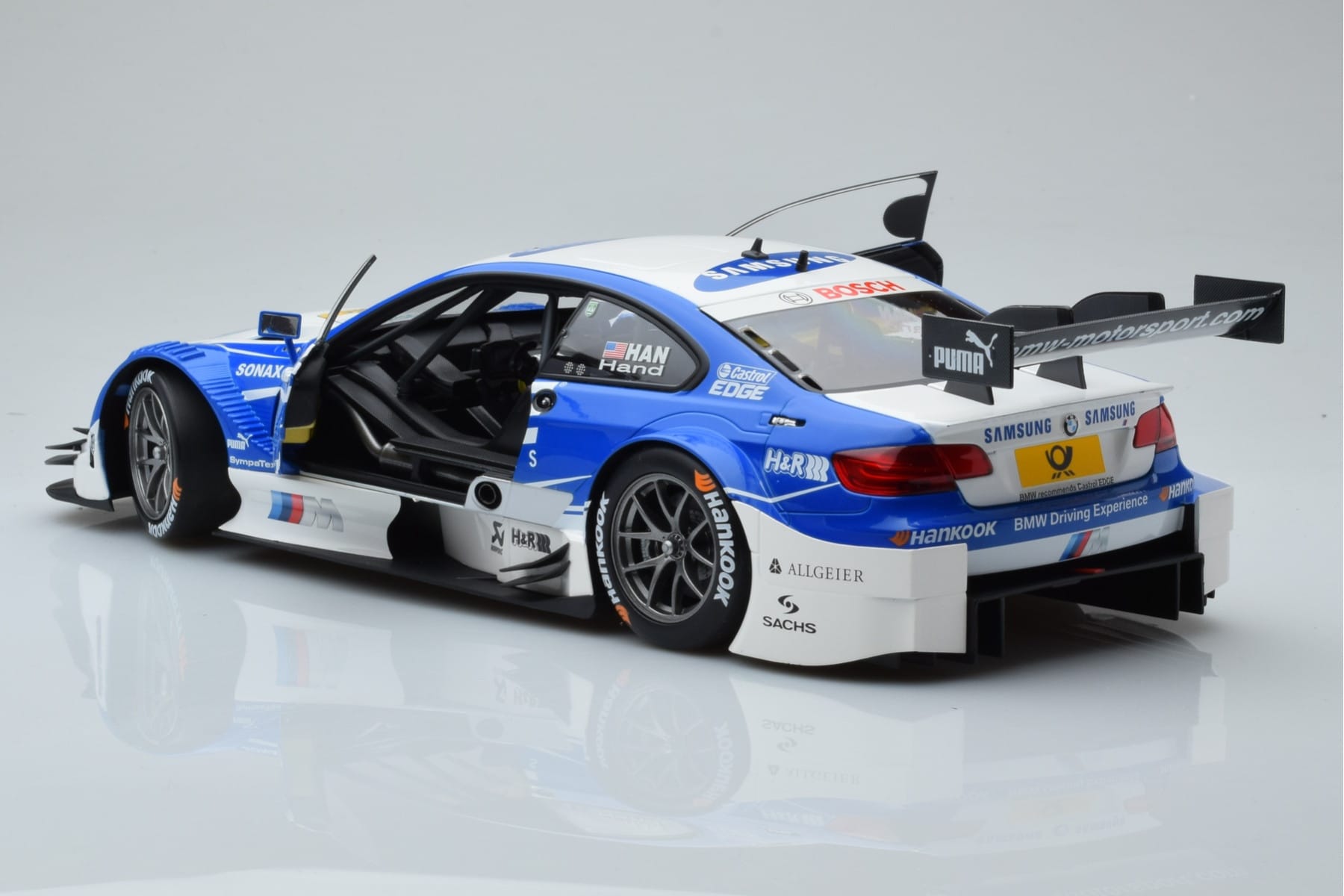 BMW M3 #2 BMW Team RMG A.J. Hand DTM 2012 Minichamps 1:18 100122202 Metall — Bild 7 von 8