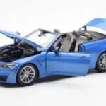 BMW M4 F83 Cabriolet Yas Marina Blau Paragon 1:18 - image 2 of 8