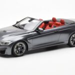 BMW M4 F83 Cabriolet Grau GT Spirit 1:18