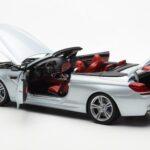 BMW M6 F12 Cabriolet Silverstone Silber II Paragon 1:18 - image 5 of 8