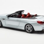 BMW M6 F12 Cabriolet Silverstone Silber II Paragon 1:18 - image 7 of 8