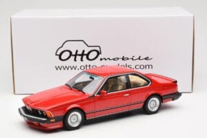 BMW M635 CSi E24 Henna Rot Otto 1:18 OT1018 Resin — Bild 6 von 6