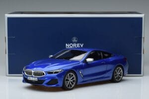 BMW M850i G15 Blau Metallic Norev 1:18 183286 Metall — Bild 7 von 7