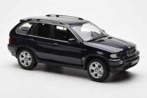 BMW X5 4.4i E53 Dunkel Blau Kyosho 1:18 08521DB Metall — Bild 6 von 8